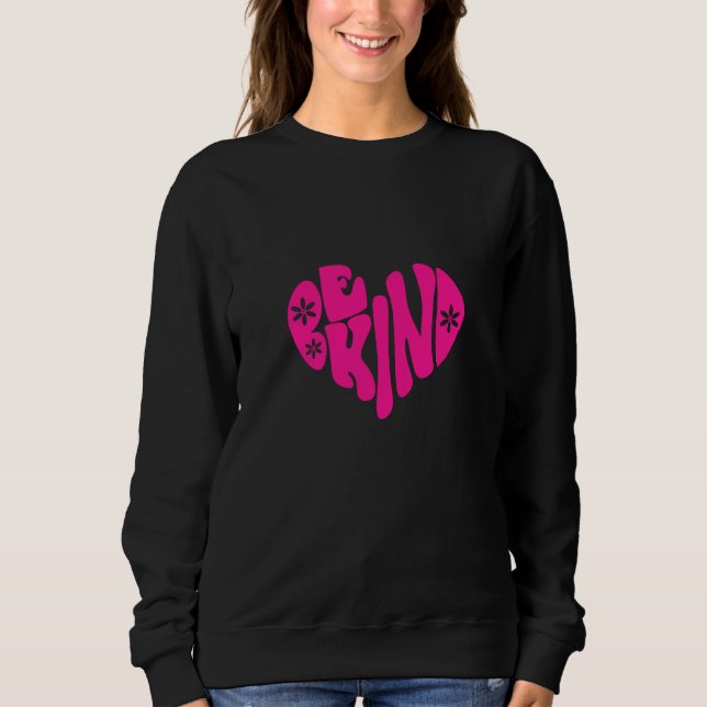 Sei freundliches Y2K-Style Sweatshirt (Vorderseite)
