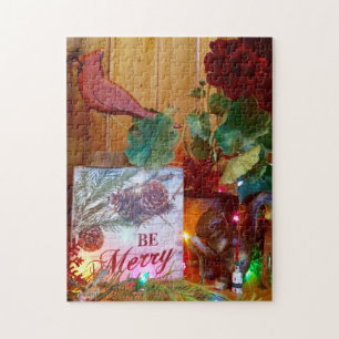 Sei froh Kardinal Puzzle