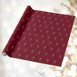 Sei froh über das Weihnachtself-Wrapping Paper Geschenkpapier