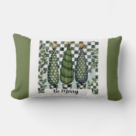 Sei froh Weihnachten Lumbar Pillow 13" x 21" Lendenkissen