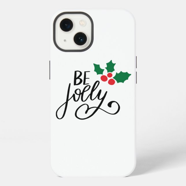 Sei fröhlich iPhone hülle (Rückseite)