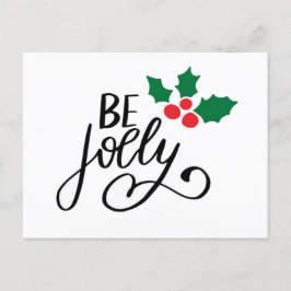 Sei fröhlich postkarte