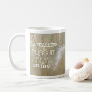 Sei furchtlose Tasse