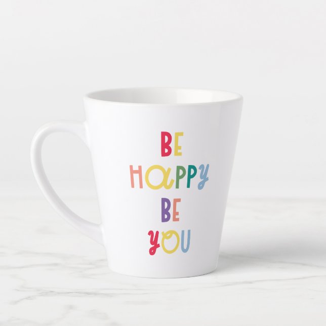 Sei glücklich, dass du bist milchtasse (Links)