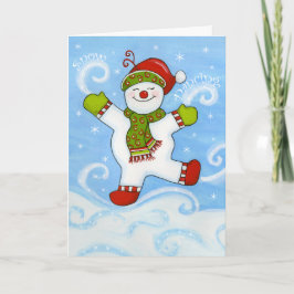 Sei glücklich! feiertagskarte