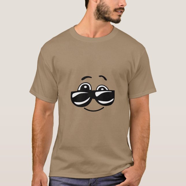 Sei glücklich Männer T-Shirt (Vorderseite)