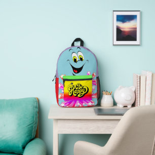 "Sei Glücklich" Retro-Rucksack Bedruckter Rucksack