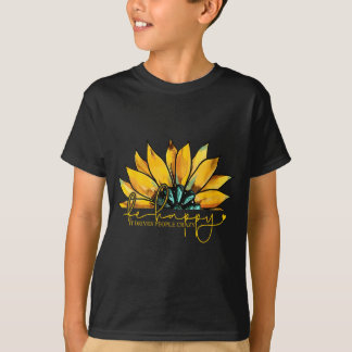 Sei glücklich treibt Menschen verrückt Psychische T-Shirt