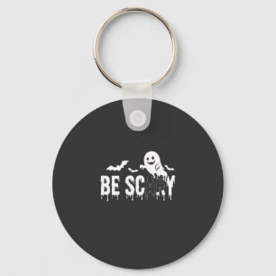 Sei Gruseliges Halloween-Geist Fledermaus Design_1 Schlüsselanhänger