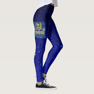 Sei gut für dich motivierend leggings