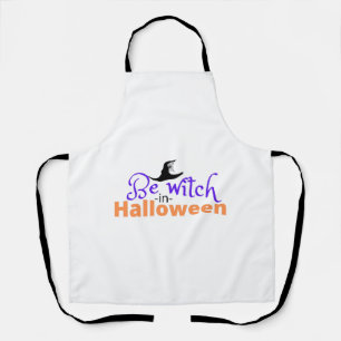 Sei Hexe in Halloween-Shirt für Halloween  Schürze