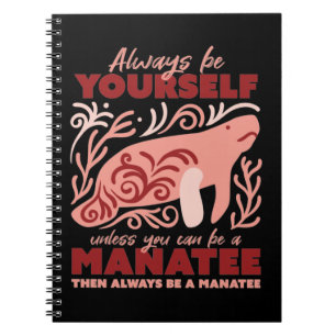 Sei immer du selbst, Manat, Tierschmuck Notizblock