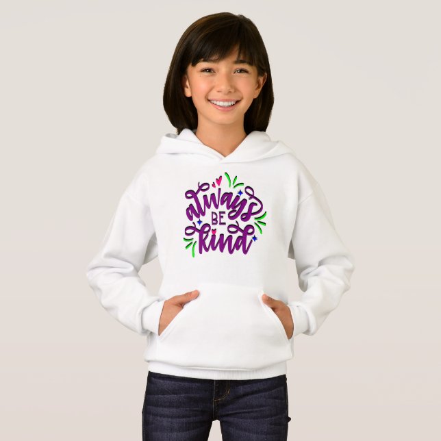 SEI IMMER FREUNDLICH HOODIE (Vorne ganz)