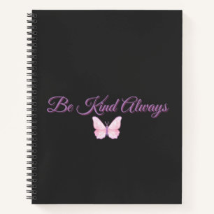 Sei Immer Freundlich 💖 Notizbuch