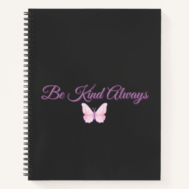 Sei Immer Freundlich 💖 Notizbuch (Vorderseite)