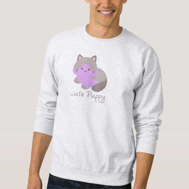 Sei immer freundlich sweatshirt (Vorderseite)