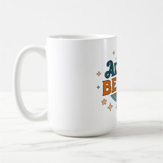 Sei immer freundlich Vinyl-Aufkleber Kaffeetasse