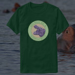 Sei kein Hippokrite - Lila Punny-Hippo T-Shirt<br><div class="desc">Lacht dich mit unserem sonnigen "Don't Be A Hippocrite"-Design mit einem spielerisch lila Hippopotamus. Dieses gefährliche afrikanische Tier zeigt ihre Stoßzähne! Ideal für Tierfreunde mit einem Sinn für Spaß!</div>