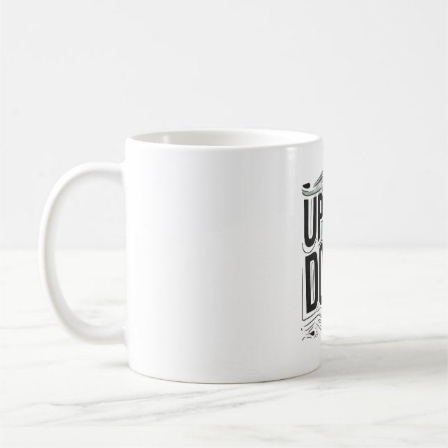 Sei kein Nachbar (verkehrt herum) Kaffeetasse (Links)