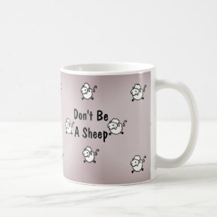 Sei kein Schaf Kaffeetasse