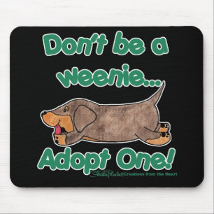 Sei kein Würstchen! Mousepad