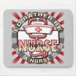 Sei lieber Krankenschwester Mousepad