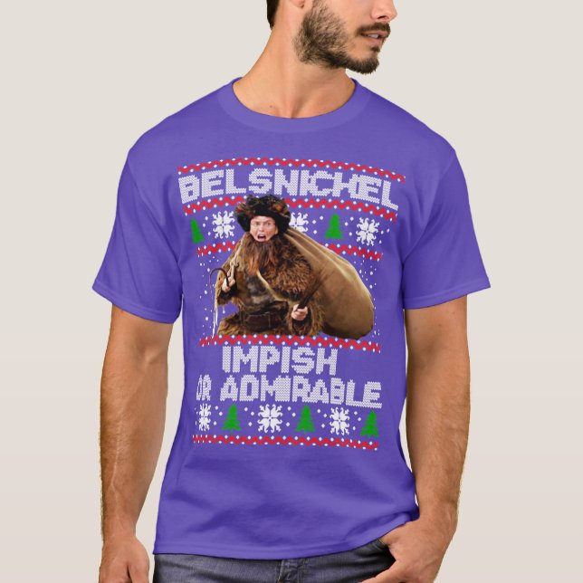 Sei lsnickel schelmisch oder Bewundernswerte Weihn T-Shirt (Vorderseite)