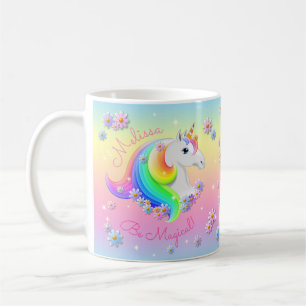 Sei magischer Regenbogen Einhorn Prinzessin Sparkl Kaffeetasse