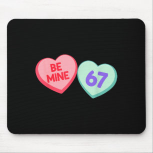 Sei Mein 67 Süße Valentinsgrüße Meme Herz Spruch Mousepad