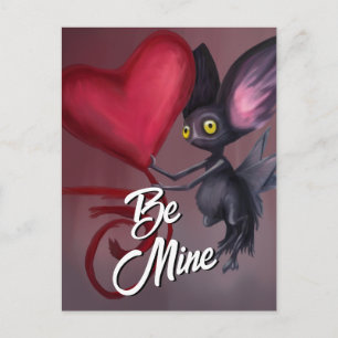 Sei Mein Benutzerdefiniertes Valentinsgeschenk Feiertagspostkarte