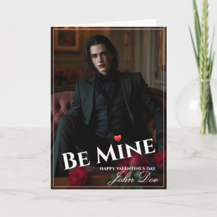 Sei Mein – Ein stilles Valentinsversprechen Dankeskarte
