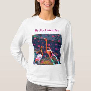 Sei mein kosmisches Valentin T-Shirt