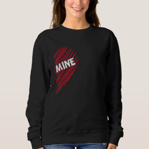 Sei mein Partner Look Valentine's Day Couple Two H Sweatshirt
