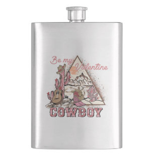 Sei mein Valentine Cowboy   Romantische Western-Wü Flachmann