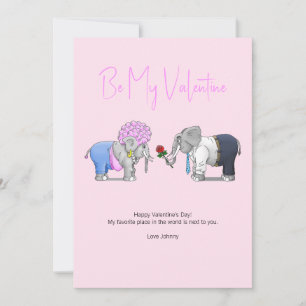 Sei mein Valentine Feiertagskarte