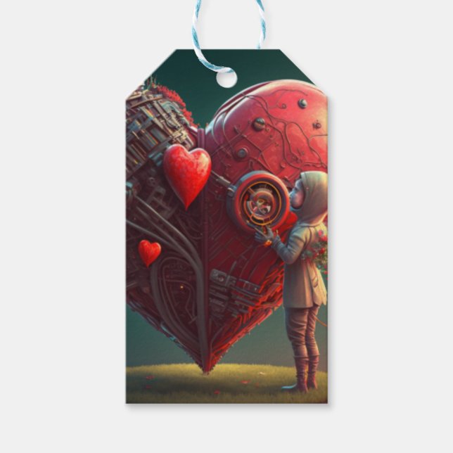 Sei mein Valentine Geschenkanhänger (Vorderseite)