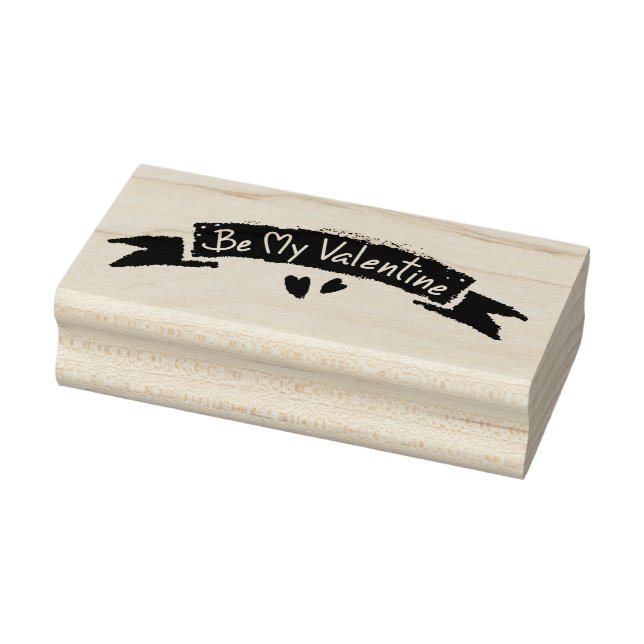 Sei mein Valentine Gummistempel (Stempel)