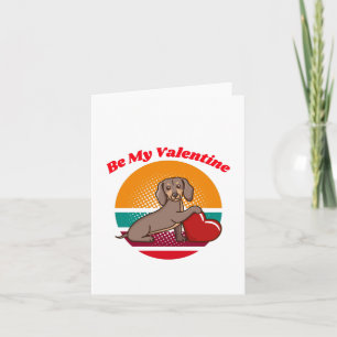 Sei mein Valentine Karte