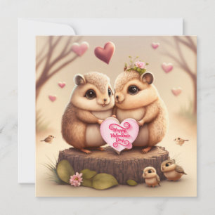 Sei mein Valentine Karte