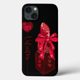 Sei mein Valentine Lipstick-Geschenkdesign Case-Mate iPhone Hülle