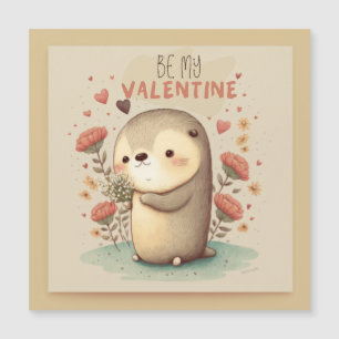 Sei mein Valentine Magneteinladung