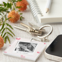 Sei mein Valentine | personalisiertes Foto | Rotes