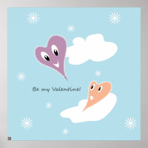 Sei mein Valentine Poster