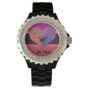 Sei mein Valentinherz Armbanduhr