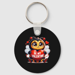 Sei mein Valentins-Hummelherz Schlüsselanhänger