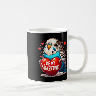 Sei mein Valentins Wellensittich-Herz  Kaffeetasse