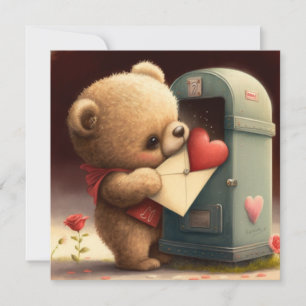 Sei mein Valentinskarten-Einzelstück Karte