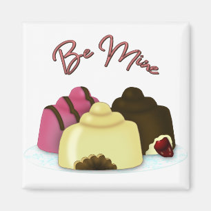 Sei mein Valentinstag Candy Magnet