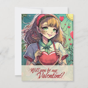 Sei mein Valentinstag im Manga-Stil 33419