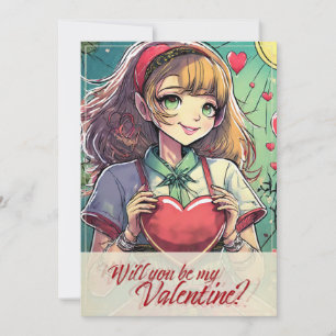 Sei mein Valentinstag im Manga-Stil 33419
